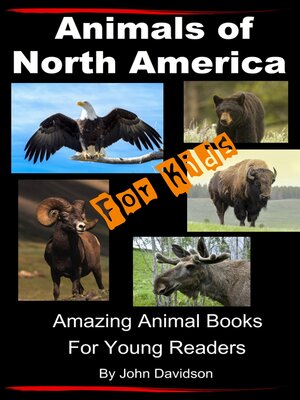 cover image of Animals of North America For Kids